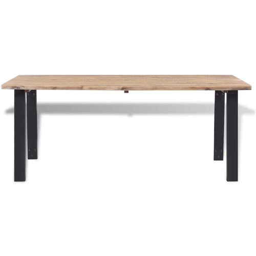 "Christopher" Dining Table Solid Acacia Wood 170x90x75 cm