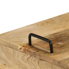 "Columbia" Bedside Table Solid Mango Wood 40x34x47 cm