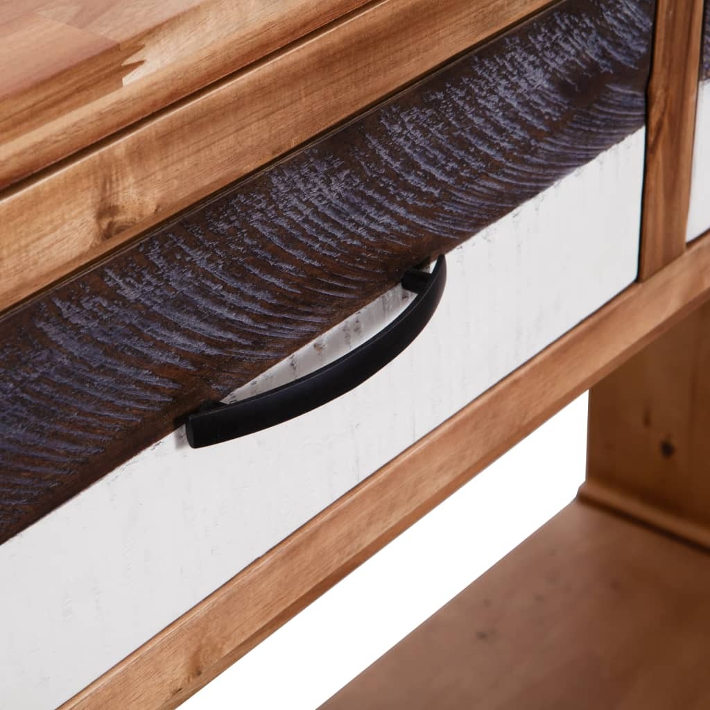 "Radiata" Console Table Solid Acacia Wood 86x30x75 cm