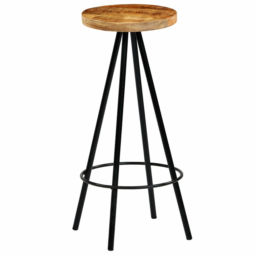 "Connell" Bar Chairs 2 pcs Solid Mango Wood