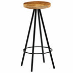 "Connell" Bar Chairs 2 pcs Solid Mango Wood