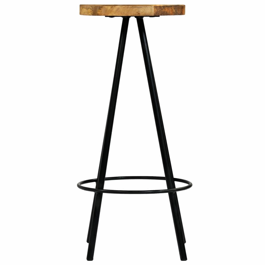 "Connell" Bar Chairs 2 pcs Solid Mango Wood