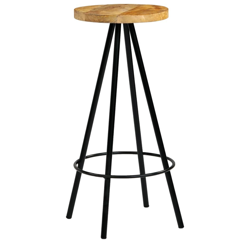 "Connell" Bar Chairs 2 pcs Solid Mango Wood