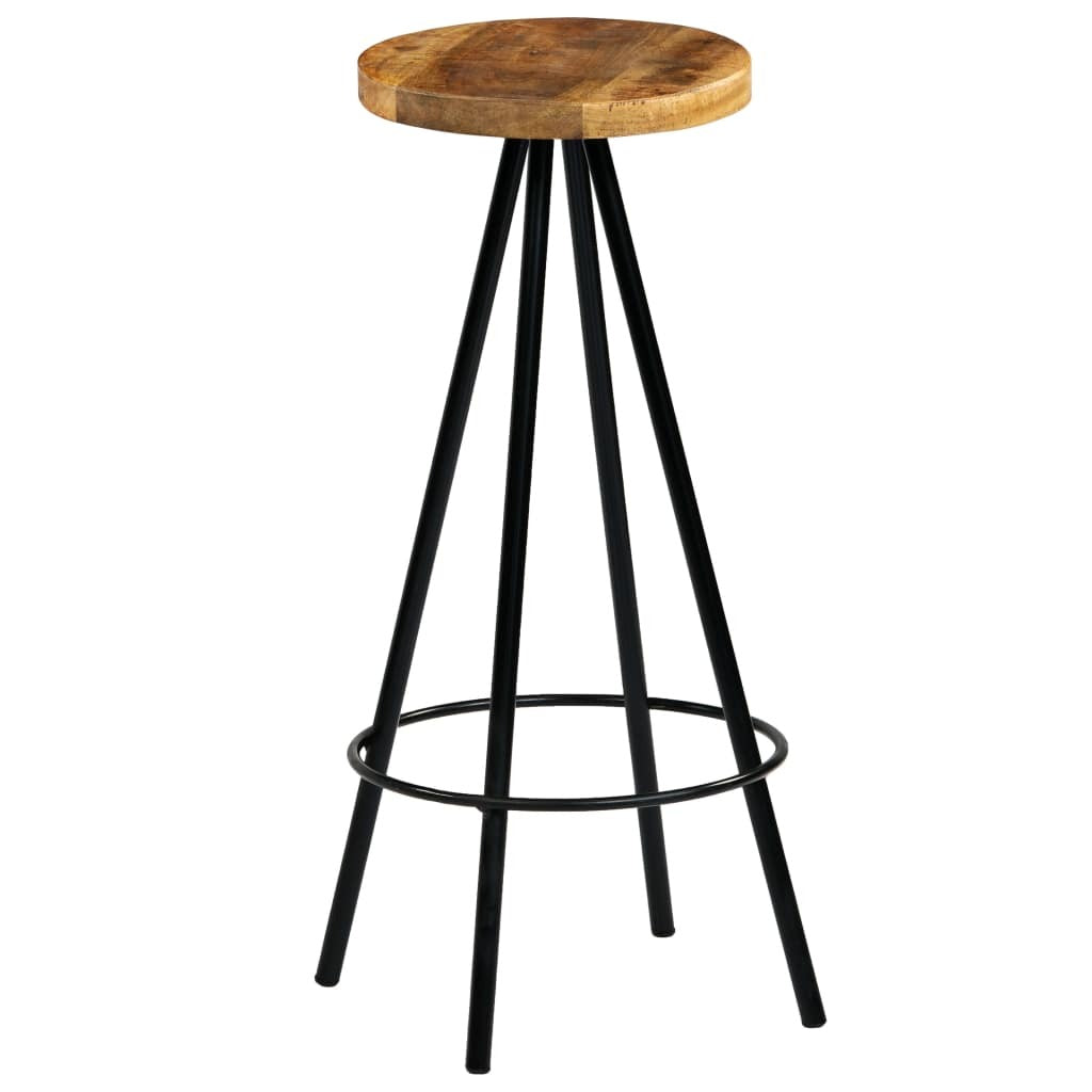 "Connell" Bar Chairs 2 pcs Solid Mango Wood