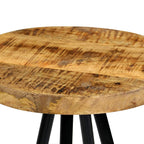 "Connell" Bar Chairs 2 pcs Solid Mango Wood