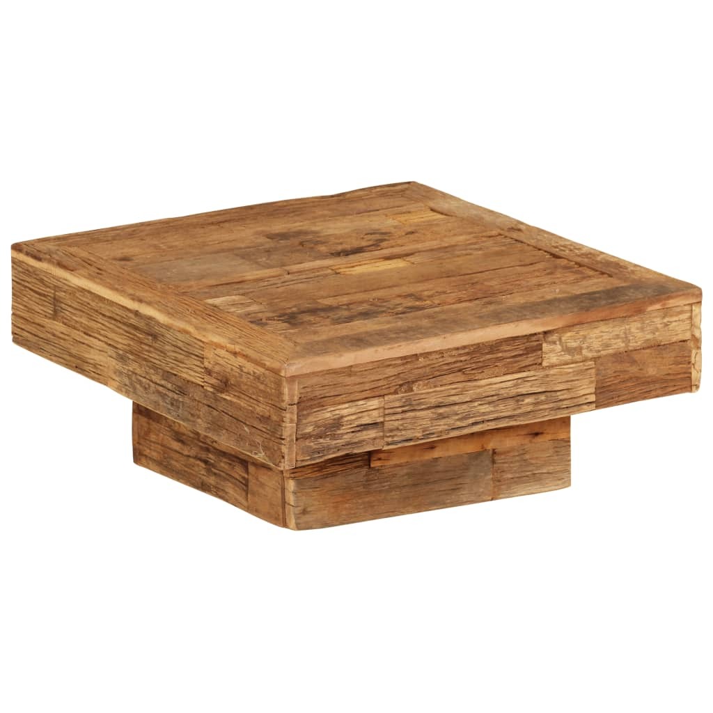"Coorumbene" Coffee Table Solid Reclaimed Wood 70x70x30 cm