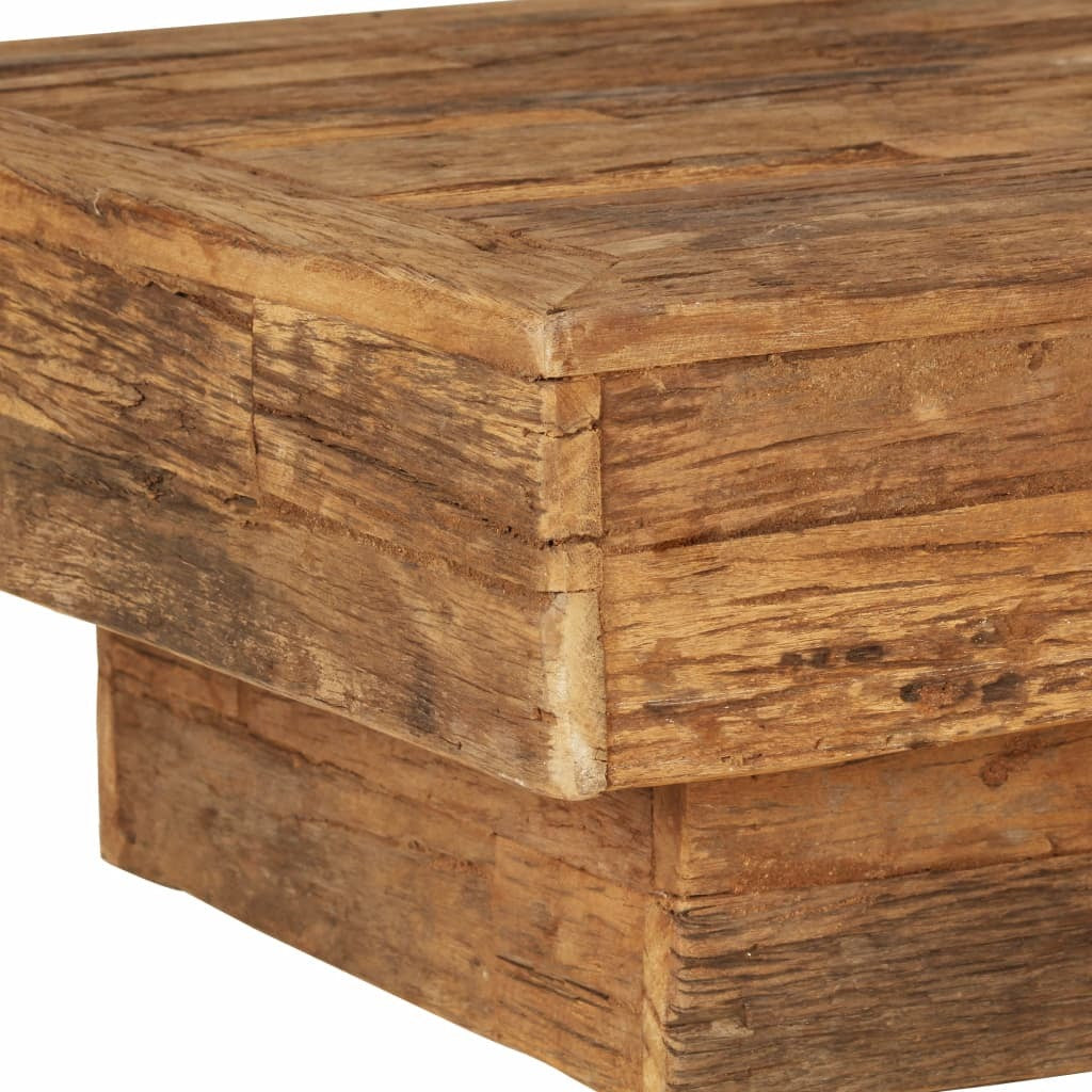 "Coorumbene" Coffee Table Solid Reclaimed Wood 70x70x30 cm