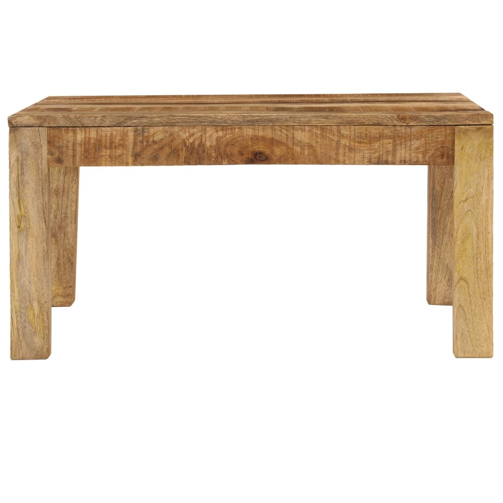"Ackling" Coffee Table 80x80x40 cm Solid Mango Wood