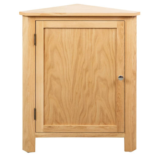 "Carmel" Solid Oak Wood Corner Cabinet 59x36x80 cm