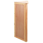 "Jacaranda" Solid Oak Wood Corner Shelf 59x36x100 cm