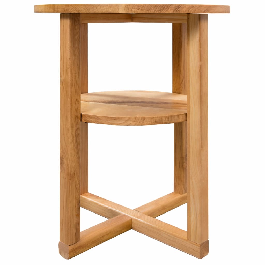 "Callistemon" Solid Oak Wood Side Table 40x50 cm