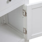 "Railway" Sideboard 90x33.5x83 cm Solid Oak Wood