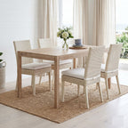 "Cropley" Dining Table 120x70x75 cm Solid Acacia Wood