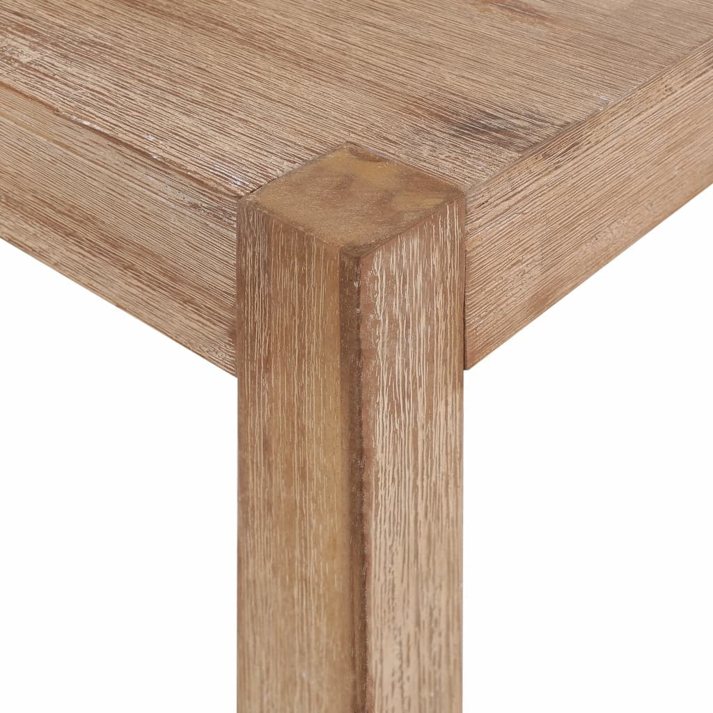 "Cropley" Dining Table 120x70x75 cm Solid Acacia Wood