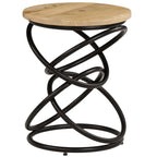 "Daniel" End Table Solid Mango Wood 40x50 cm