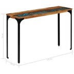 "Darrambal" Console Table 120x35x76 cm Solid Reclaimed Wood