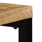 "Merindah" Mango Wood Console Table 120cm Long Rough Finish