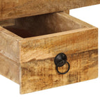 "Delaigh" Desk with 2 Drawers 110x50x77 cm Solid Mango Wood