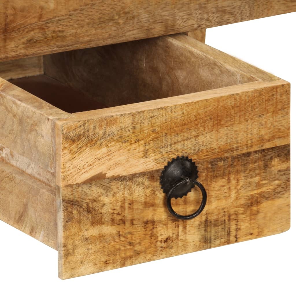 "Delaigh" Desk with 2 Drawers 110x50x77 cm Solid Mango Wood