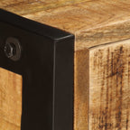 "Delaney" Sideboard with 3 Drawers 110x35x75 cm Solid Mango Wood