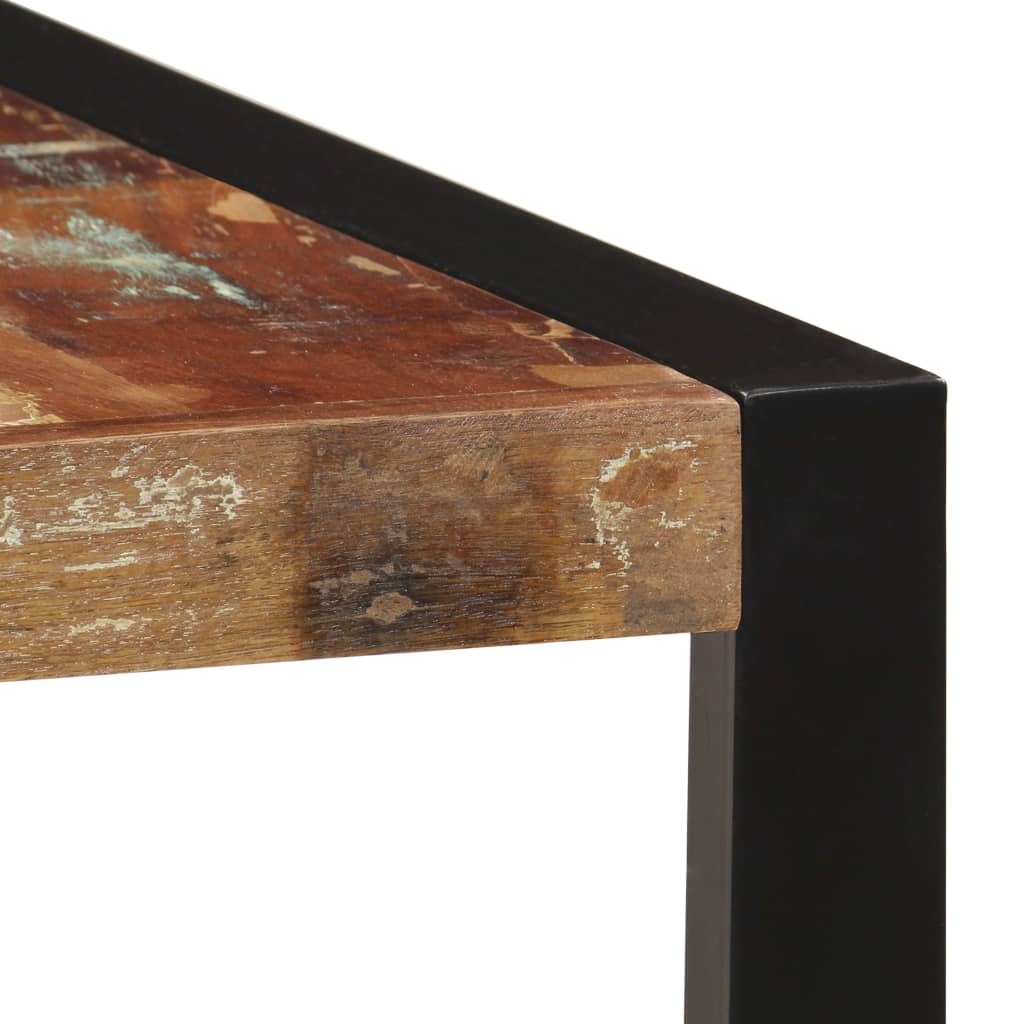 "Delgaun" Dining Table 160x80x75 cm Solid Reclaimed Wood
