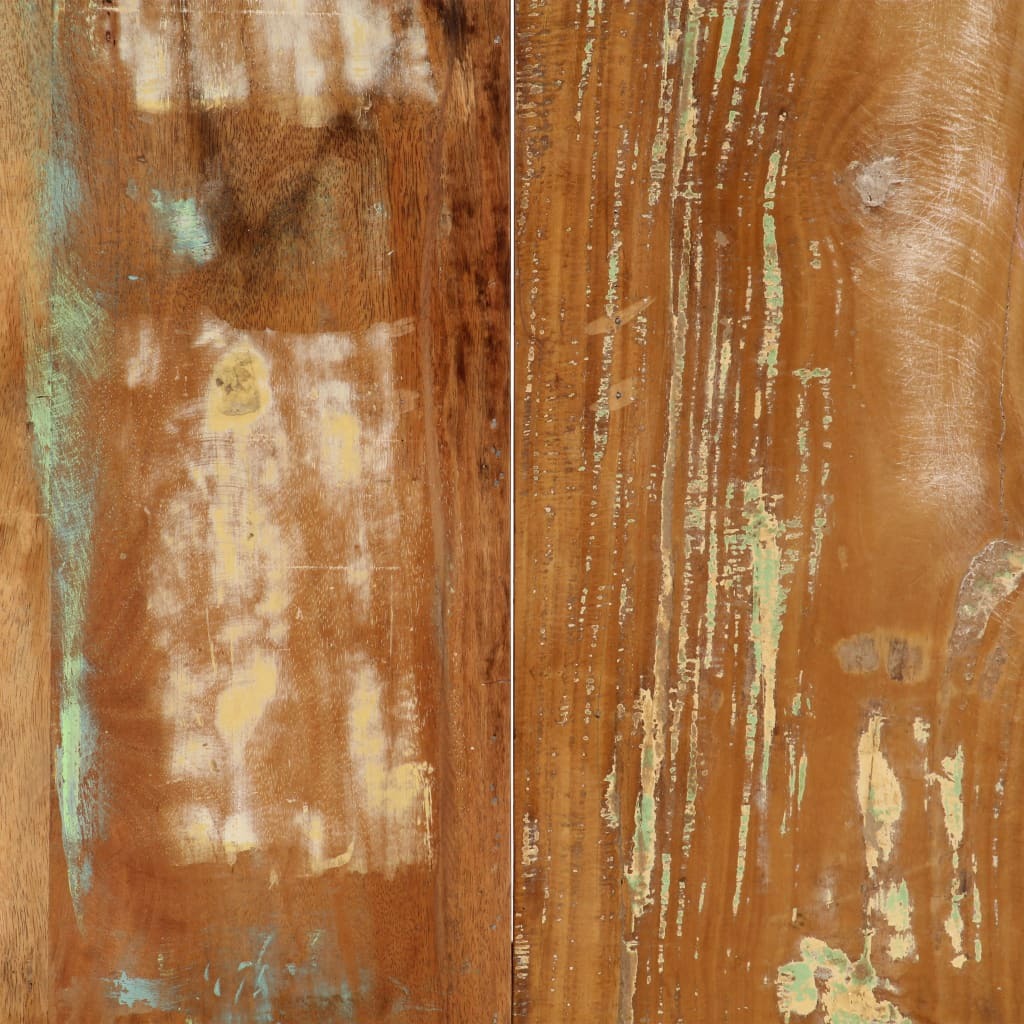 "Delgaun" Dining Table 160x80x75 cm Solid Reclaimed Wood