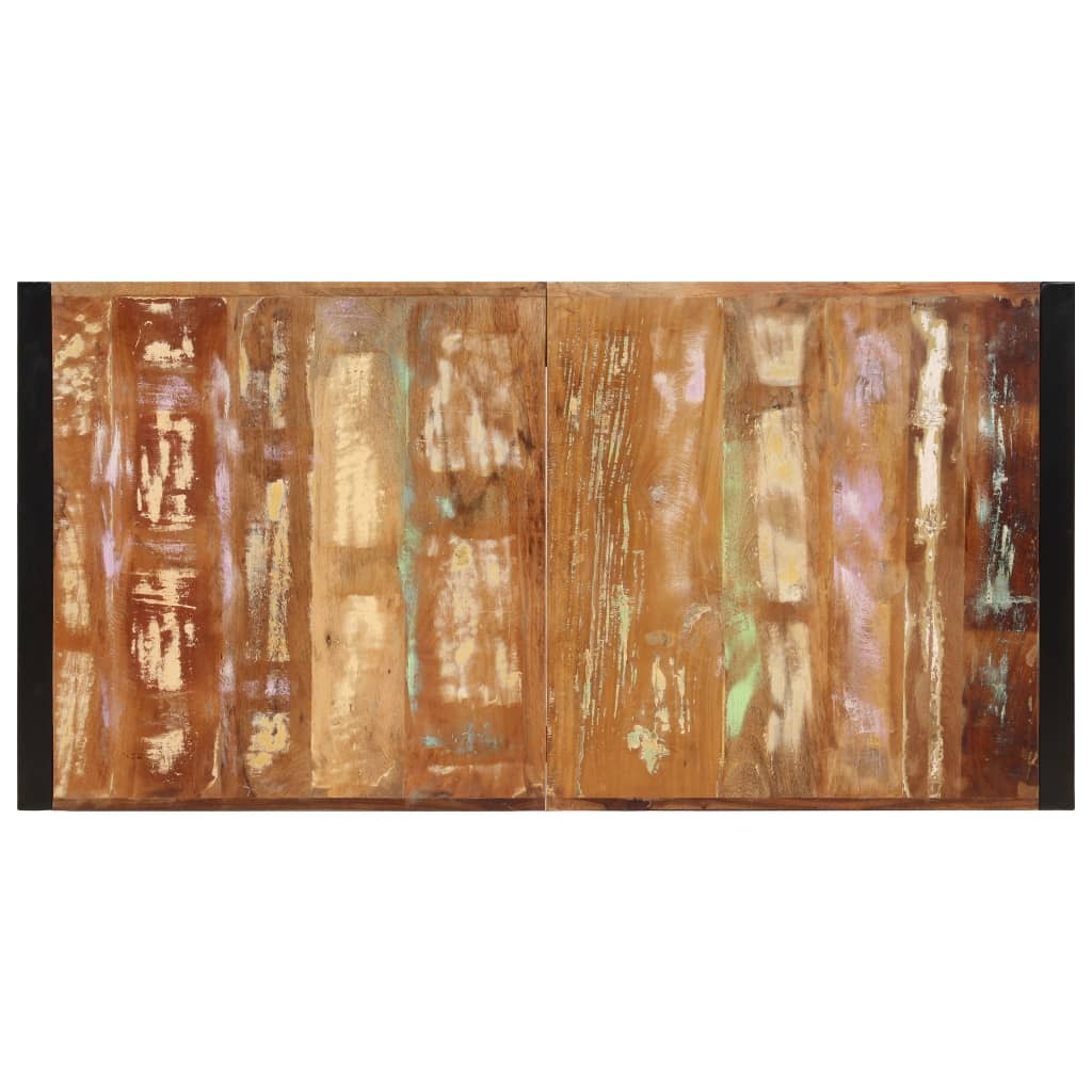 "Delgaun" Dining Table 160x80x75 cm Solid Reclaimed Wood