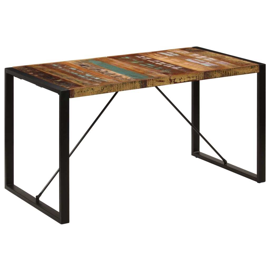 "Doheny" Dining Table 140x70x75 cm Solid Reclaimed Wood