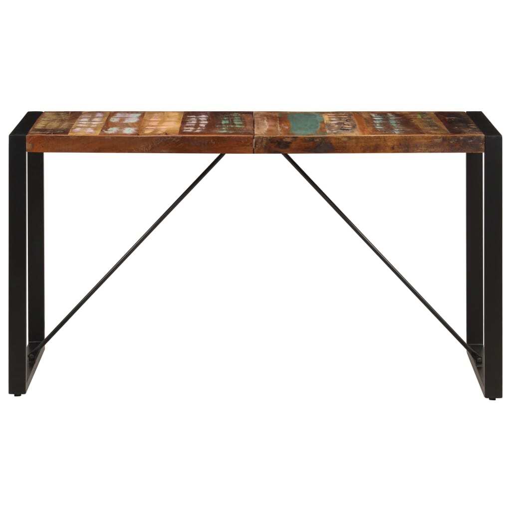 "Doheny" Dining Table 140x70x75 cm Solid Reclaimed Wood