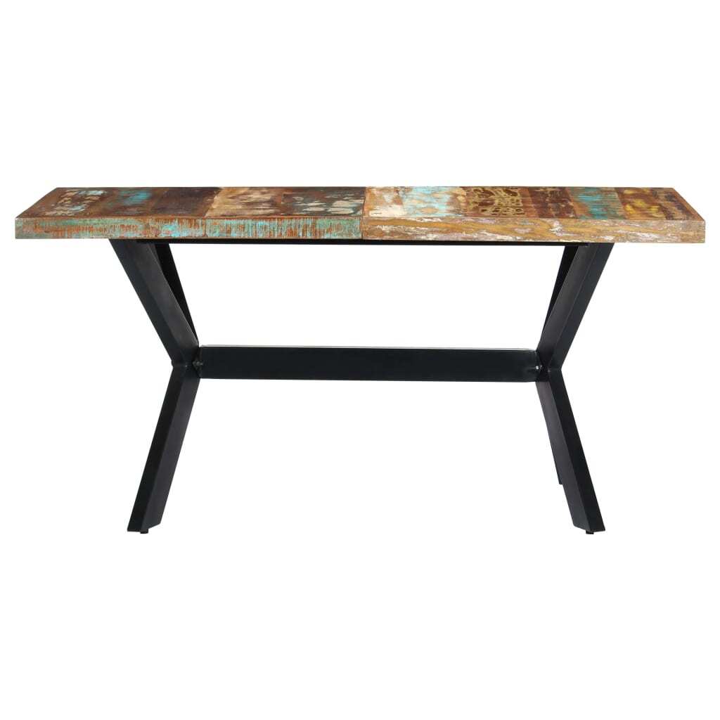 "Raynor" Dining Table 160x80x75 cm Solid Reclaimed Wood