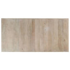 "Domain" Dining Table 140x70x75 cm Solid Bleached Mango Wood