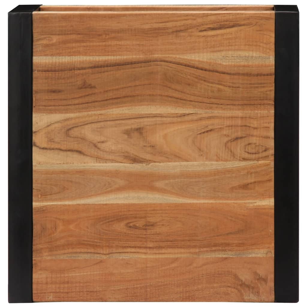 "Doreen" Coffee Table 60x60x40 cm Solid Acacia Wood