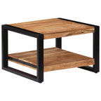 "Doreen" Coffee Table 60x60x40 cm Solid Acacia Wood