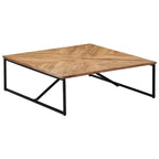 "Dorothy" Coffee Table 110x110x36 cm Solid Acacia Wood