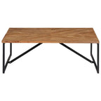 "Dorothy" Coffee Table 110x110x36 cm Solid Acacia Wood