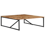 "Dorothy" Coffee Table 110x110x36 cm Solid Acacia Wood