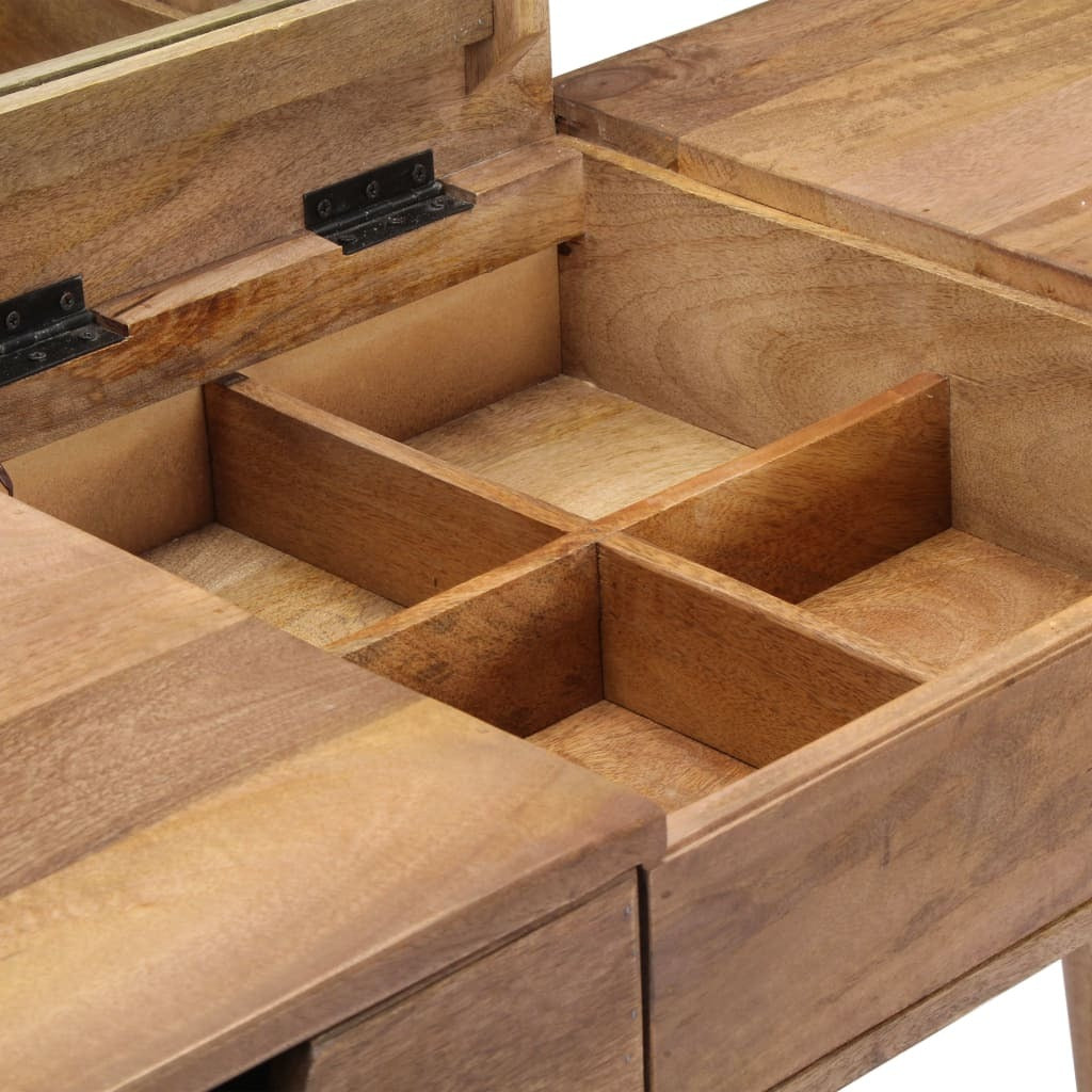 "Doyle" Dressing Table 112x45x76 cm Solid Mango Wood