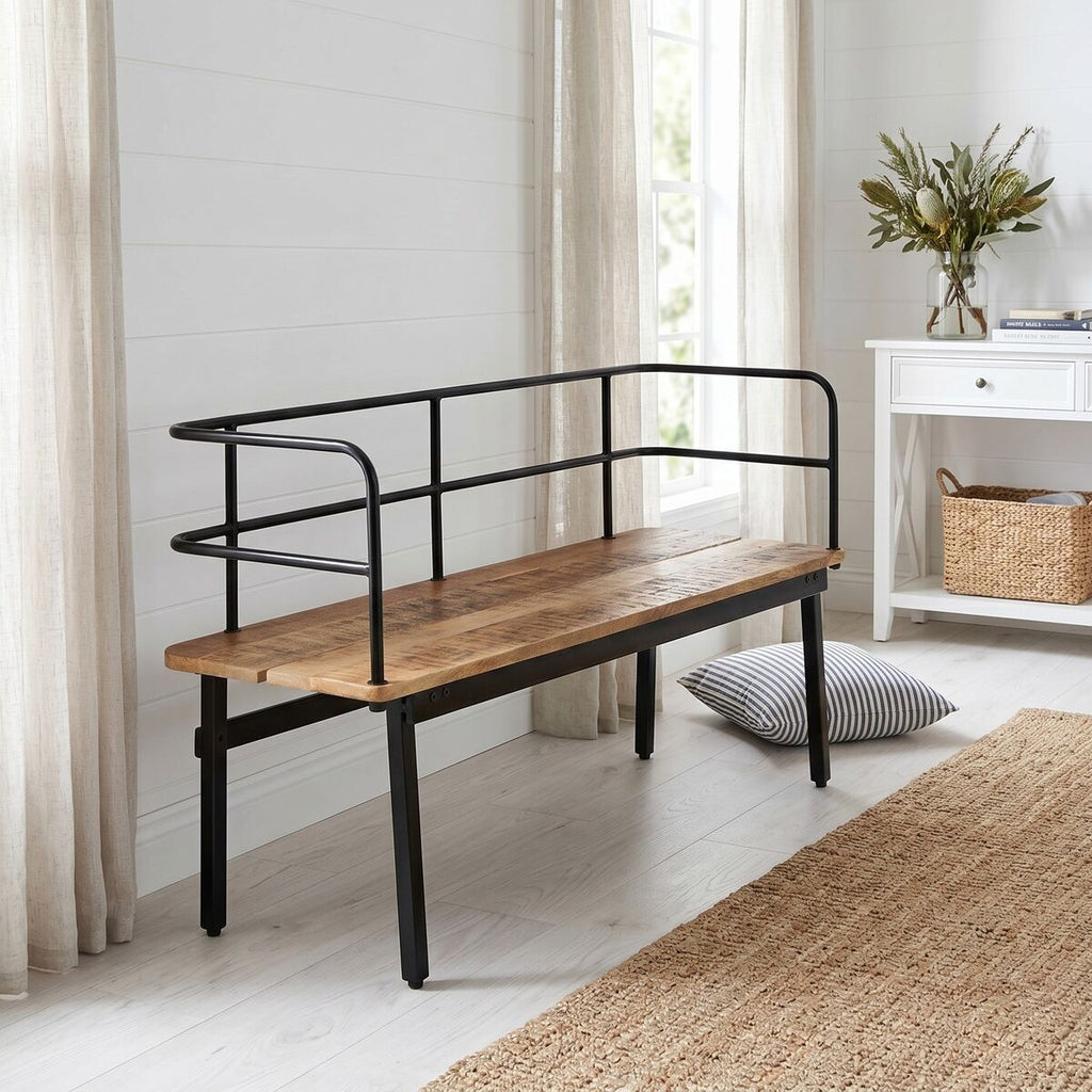 "Dunkeld" Bench 120x40x70 cm Solid Mango Wood