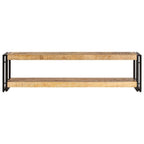 "Edgar" TV Cabinet 150x30x40 cm Solid Mango Wood