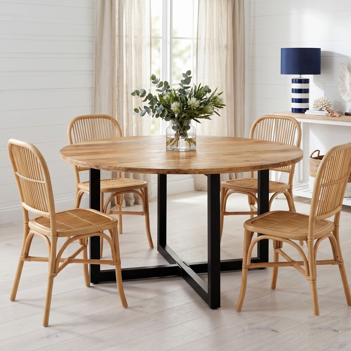 "Elanora" Dining Table 150x73 cm Solid Mango Wood