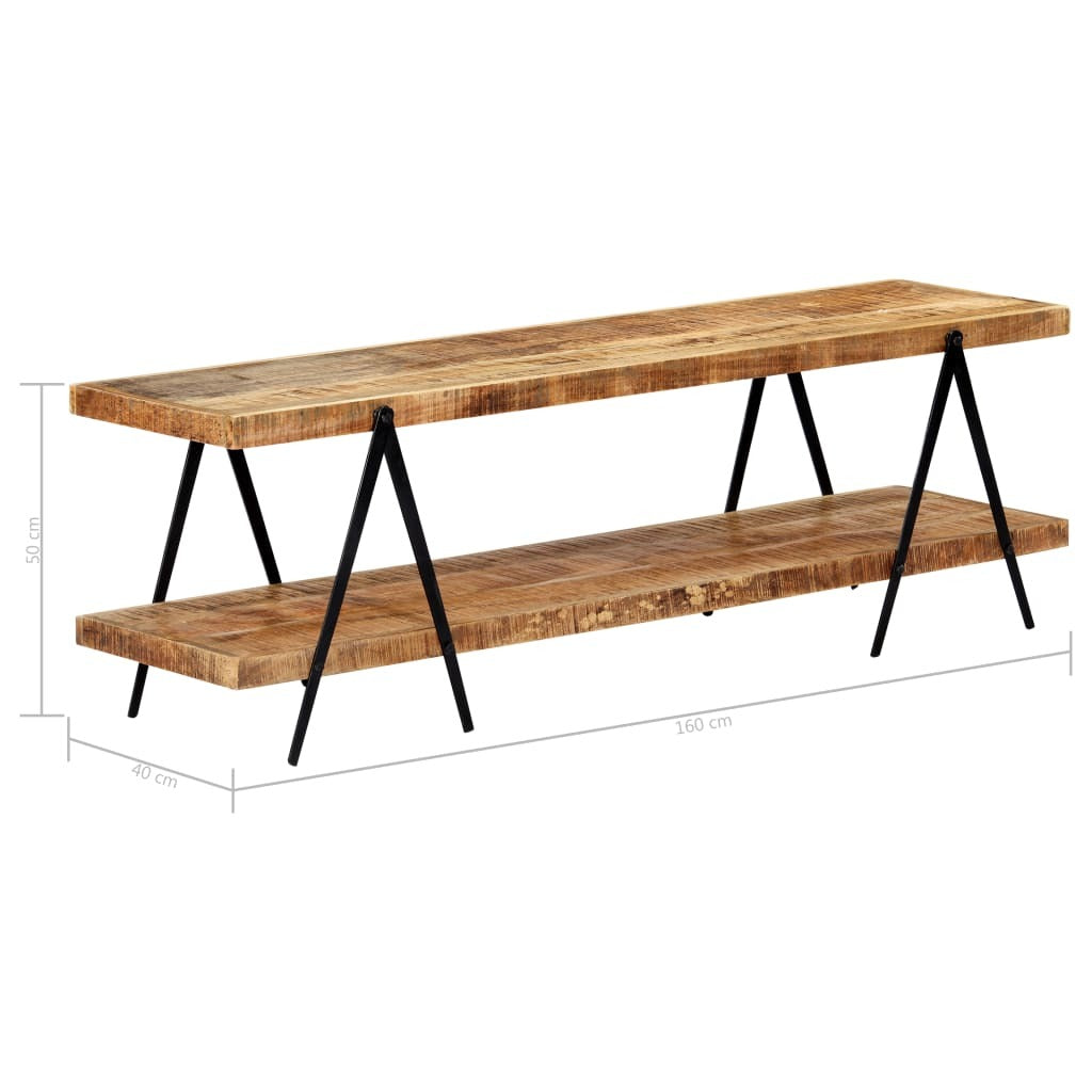 "Penola" Mango Wood TV Unit/Entertainment Stand