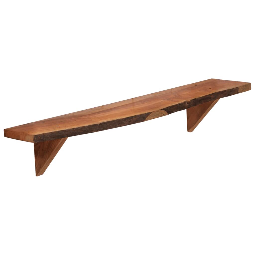 "Baker" Wall Shelves 2 pcs 90x20x18 cm Solid Acacia Wood