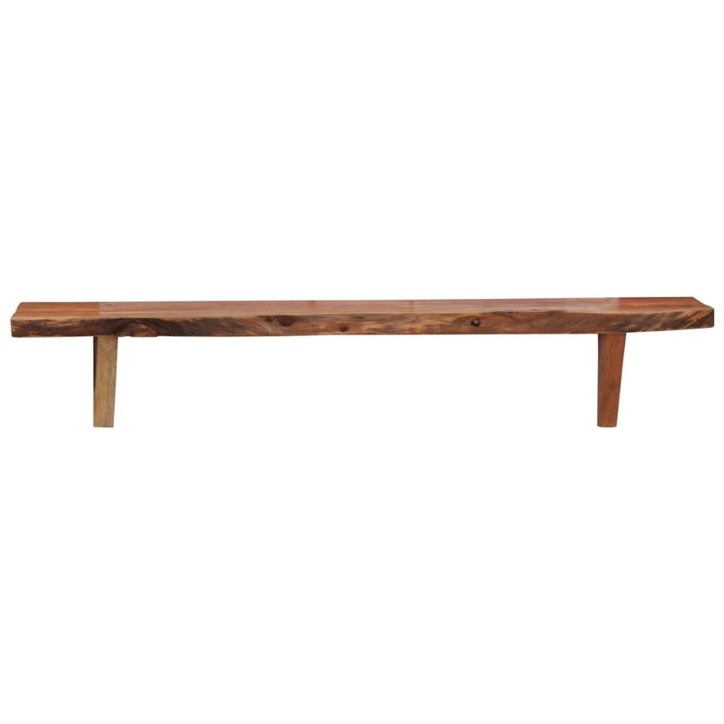 "Baker" Wall Shelves 2 pcs 90x20x18 cm Solid Acacia Wood
