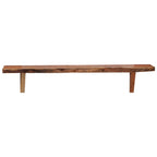 "Baker" Wall Shelves 2 pcs 90x20x18 cm Solid Acacia Wood