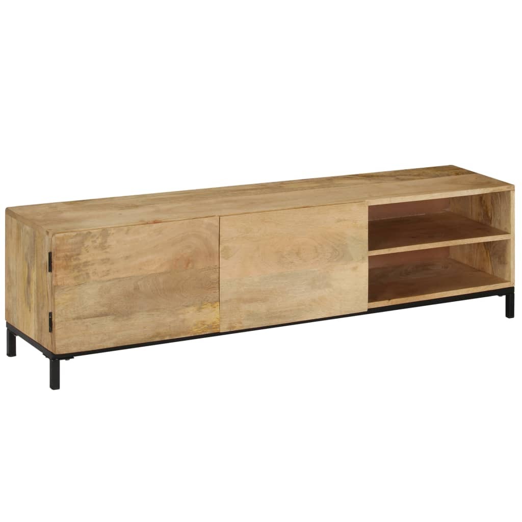 "Flinders" TV Cabinet 145x30x41 cm Solid Mango Wood