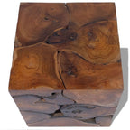 "Gabo" Stools 2 pcs Solid Teak