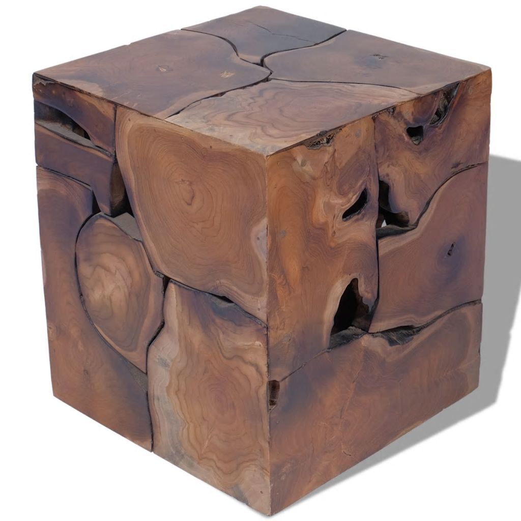 "Gabo" Stools 2 pcs Solid Teak