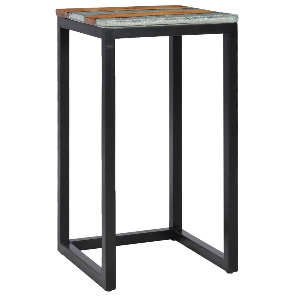 "George Mobbs" Nesting Tables 3 pcs Solid Teak Wood and Polyresin