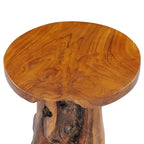 "Geraldine" Coffee Table 40x40 cm Solid Teak Wood