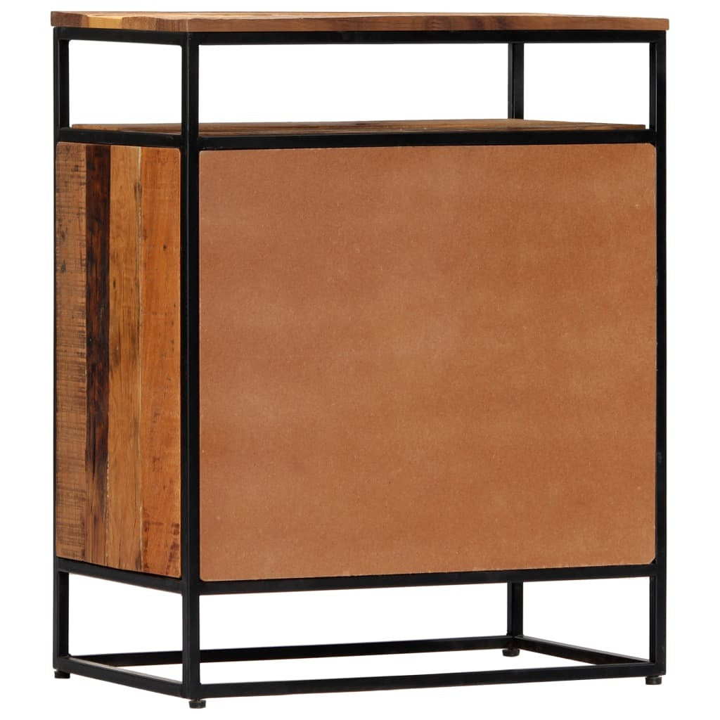 "Gladstone" Side Cabinet 60x35x76 cm Solid Reclaimed Wood and Steel